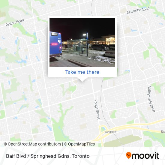 Baif Blvd / Springhead Gdns map