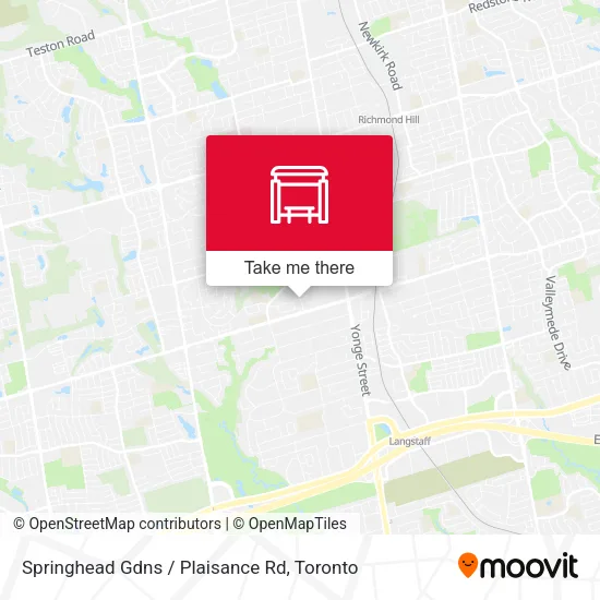Springhead Gdns / Plaisance Rd map