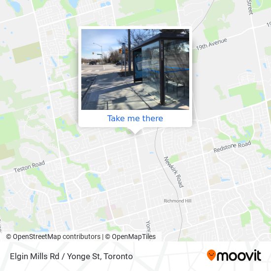 Elgin Mills Rd / Yonge St map