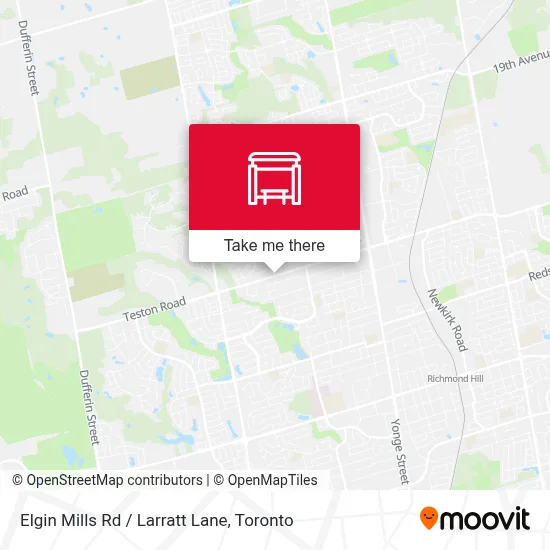 Elgin Mills Rd / Larratt Lane map