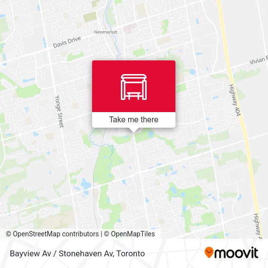 Bayview Av / Stonehaven Av map