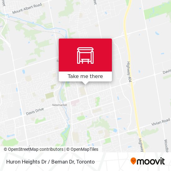 Huron Heights Dr / Beman Dr map