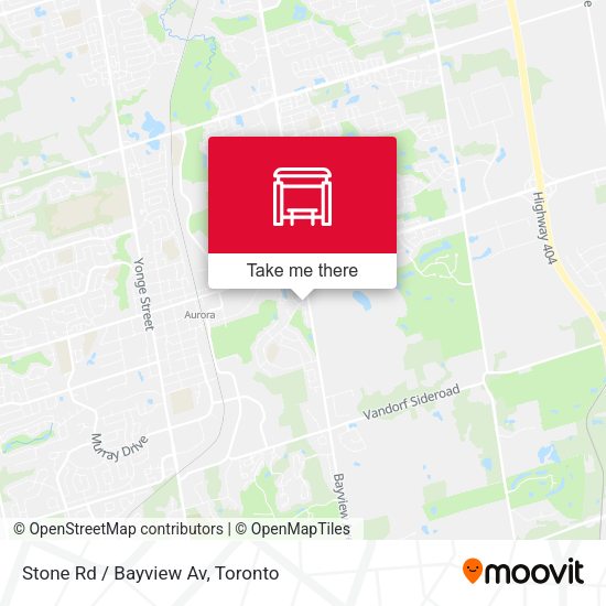 Stone Rd / Bayview Av map