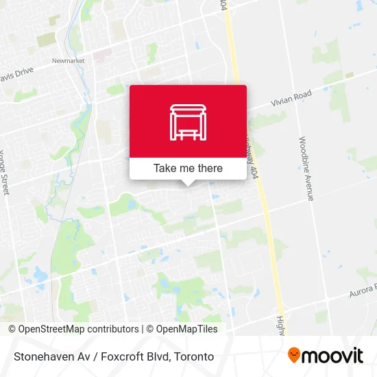 Stonehaven Av / Foxcroft Blvd map