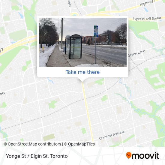 Yonge St / Elgin St map