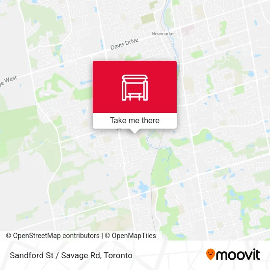 Sandford St / Savage Rd map