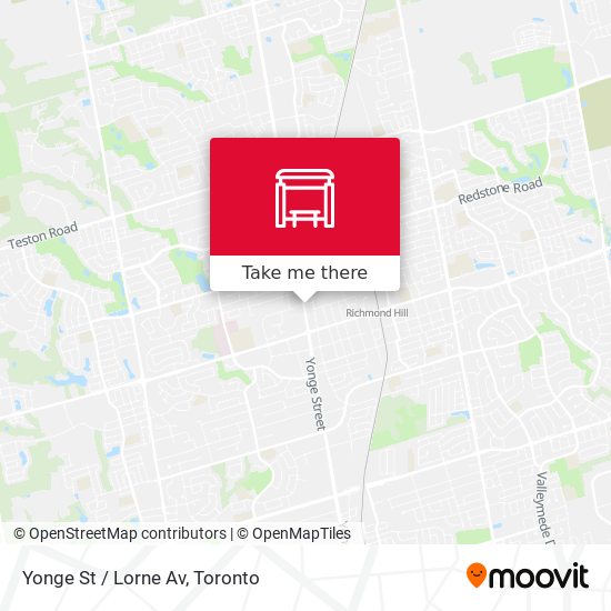 Yonge St / Lorne Av map