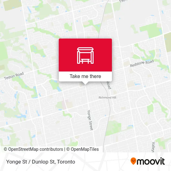 Yonge St / Dunlop St map