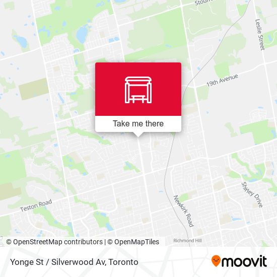 Yonge St / Silverwood Av map