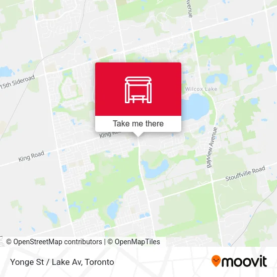 Yonge St / Lake Av plan