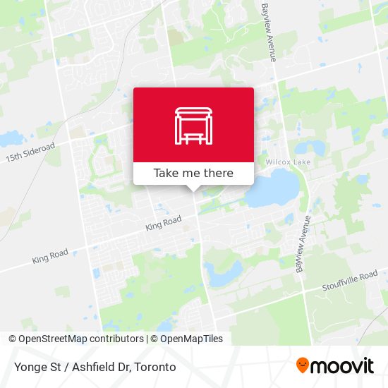 Yonge St / Ashfield Dr plan