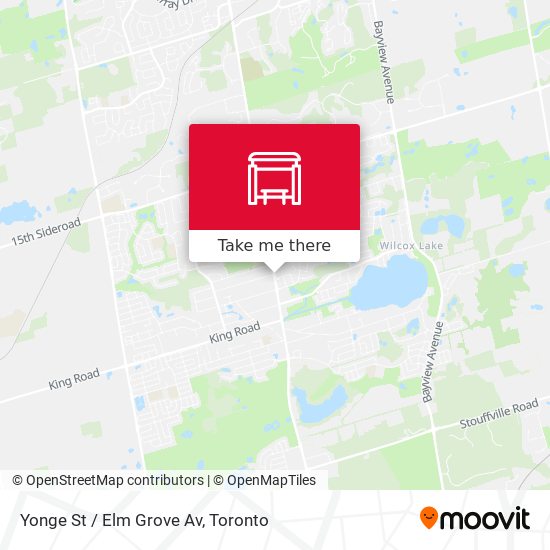 Yonge St / Elm Grove Av map