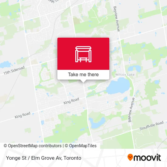 Yonge St / Elm Grove Av map