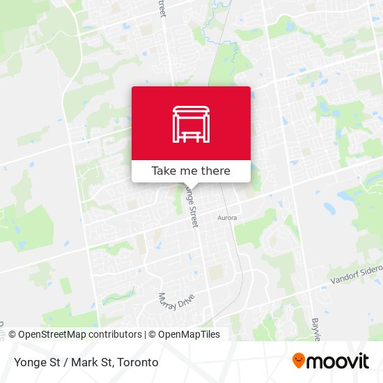 Yonge St / Mark St map