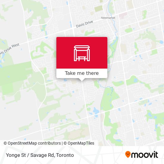 Yonge St / Savage Rd plan