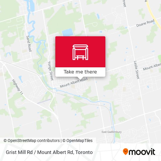 Grist Mill Rd / Mount Albert Rd plan