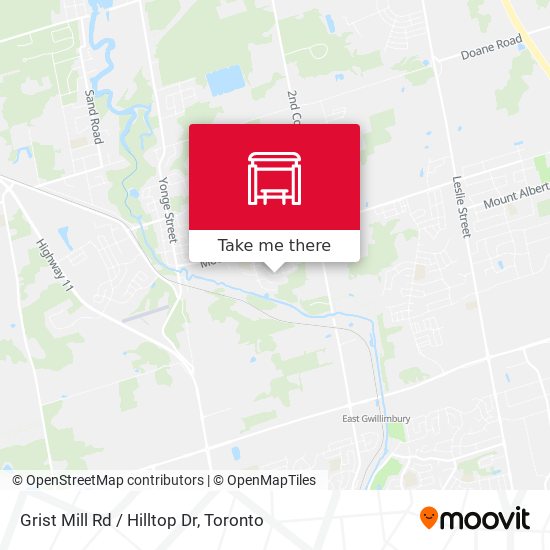 Grist Mill Rd / Hilltop Dr map