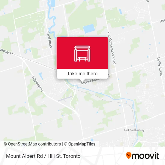 Mount Albert Rd / Hill St map