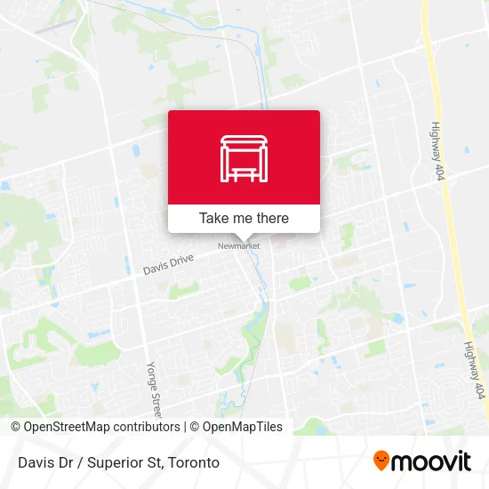 Davis Dr / Superior St map