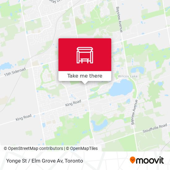 Yonge St / Elm Grove Av plan