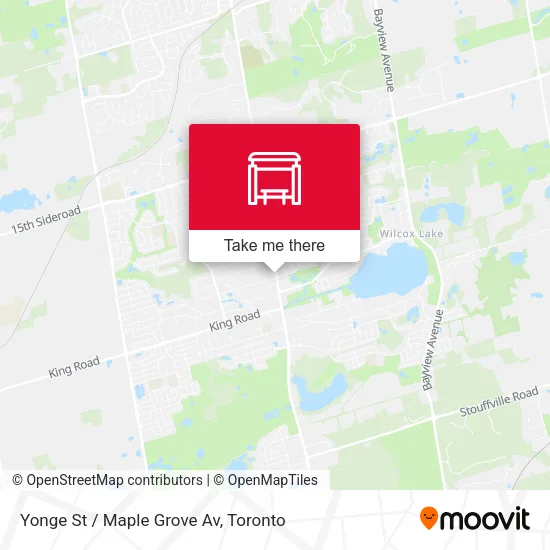 Yonge St / Maple Grove Av plan