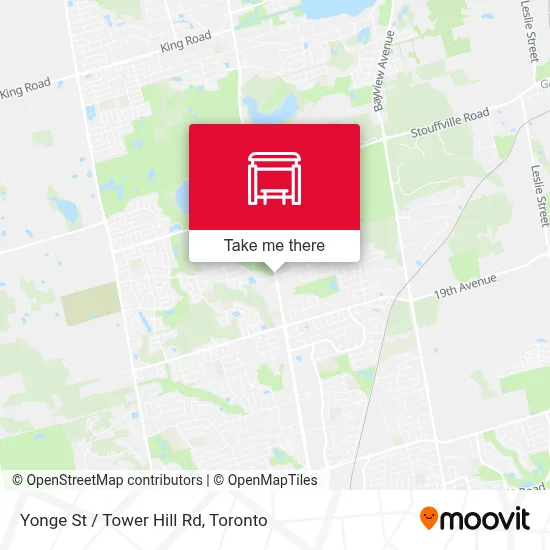 Yonge St / Tower Hill Rd map