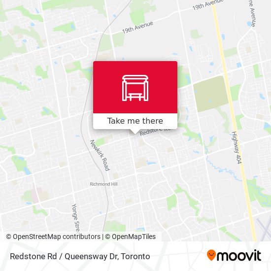 Redstone Rd / Queensway Dr map