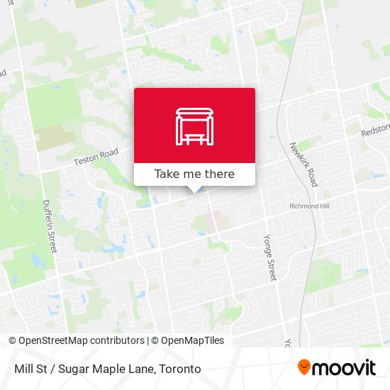 Mill St / Sugar Maple Lane map