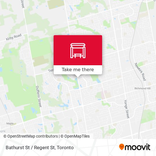 Bathurst St / Regent St plan