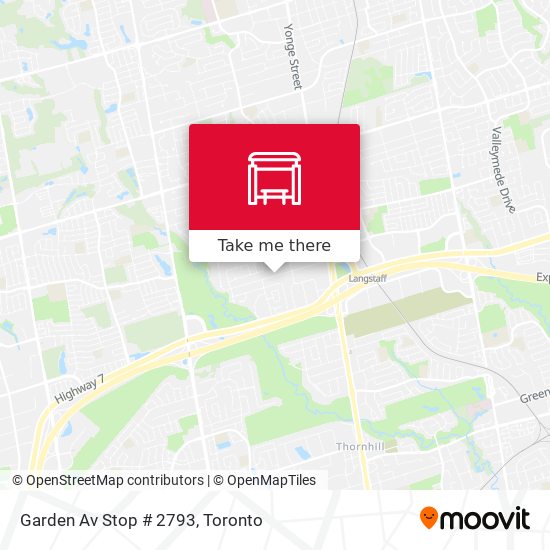 Garden Av Stop # 2793 plan