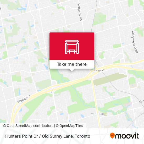 Hunters Point Dr / Old Surrey Lane map