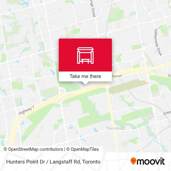 Hunters Point Dr / Langstaff Rd map