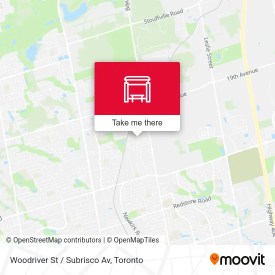 Woodriver St / Subrisco Av plan