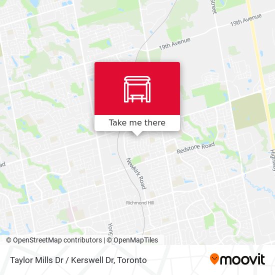 Taylor Mills Dr / Kerswell Dr map