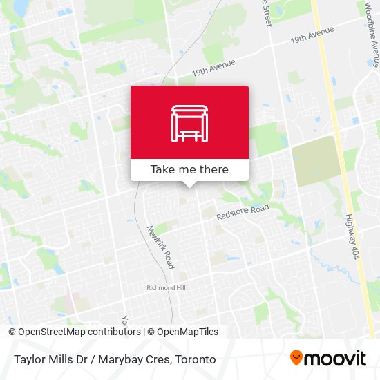 Taylor Mills Dr / Marybay Cres plan