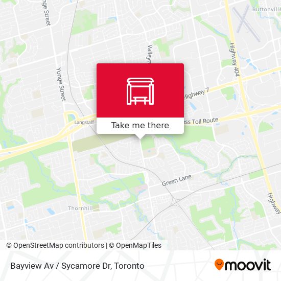 Bayview Av / Sycamore Dr plan