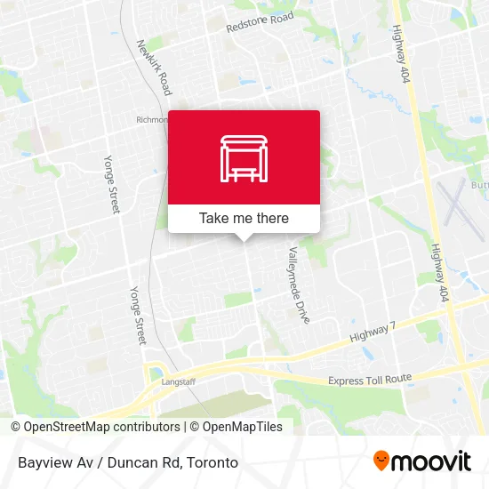 Bayview Av / Duncan Rd map