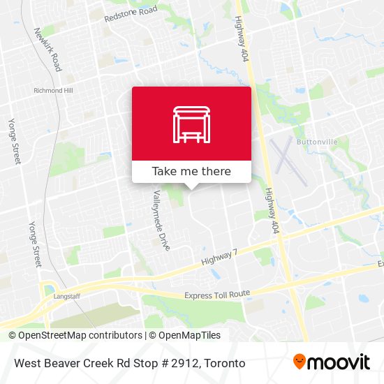 West Beaver Creek Rd Stop # 2912 plan
