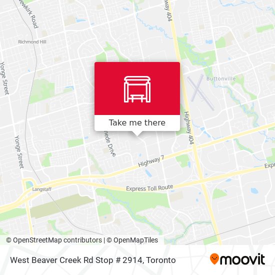 West Beaver Creek Rd Stop # 2914 map