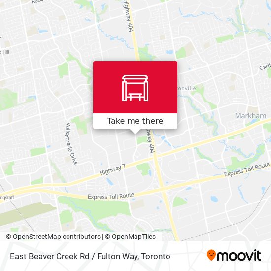 East Beaver Creek Rd / Fulton Way plan