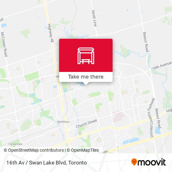 16th Av / Swan Lake Blvd map
