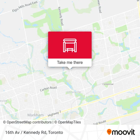 16th Av / Kennedy Rd map