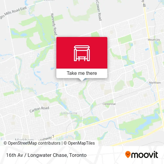 16th Av / Longwater Chase map