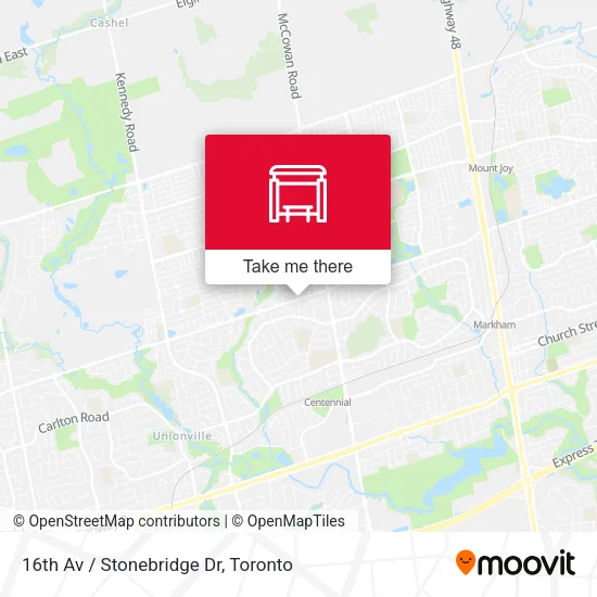 16th Av / Stonebridge Dr map