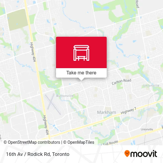 16th Av / Rodick Rd map