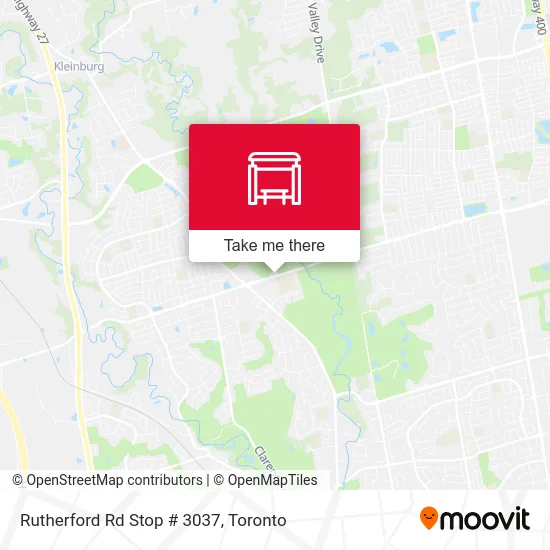 Rutherford Rd Stop # 3037 map