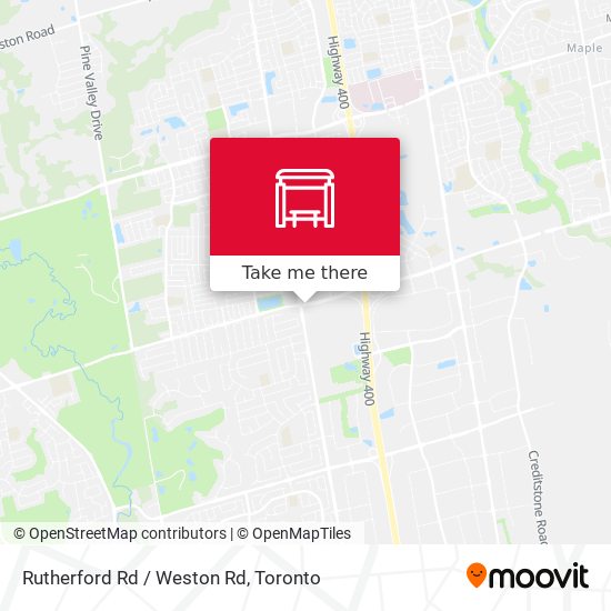 Rutherford Rd / Weston Rd plan