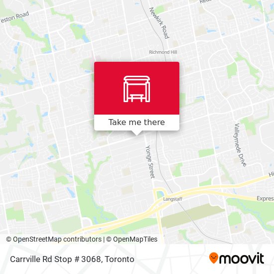 Carrville Rd Stop # 3068 map