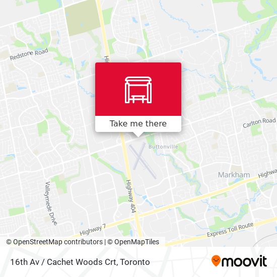 16th Av / Cachet Woods Crt map