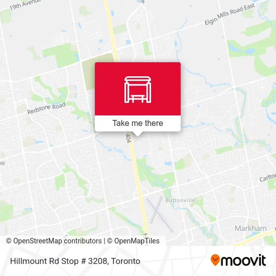 Hillmount Rd Stop # 3208 map